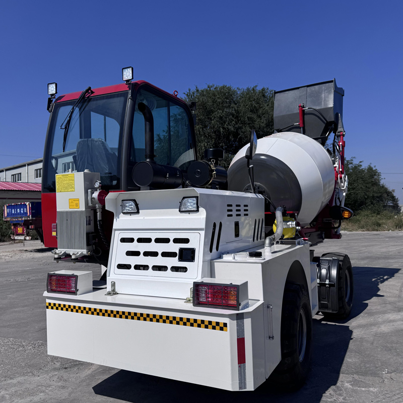 1 Cubic Concrete Mixer Truck    