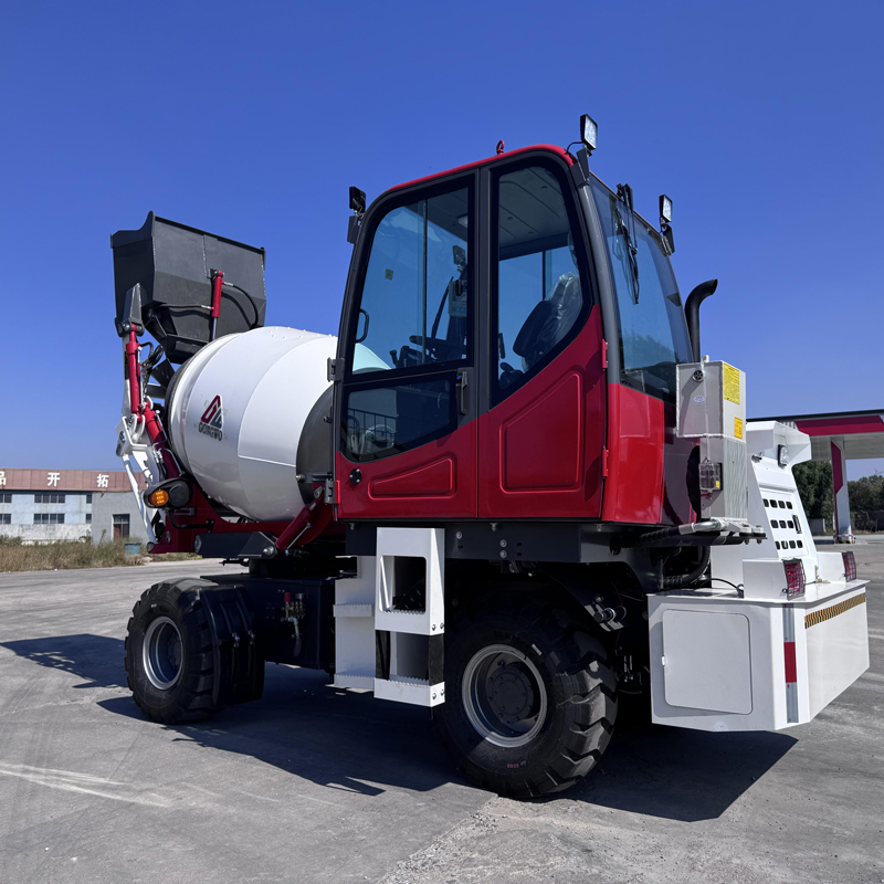1 Cubic Concrete Mixer Truck    