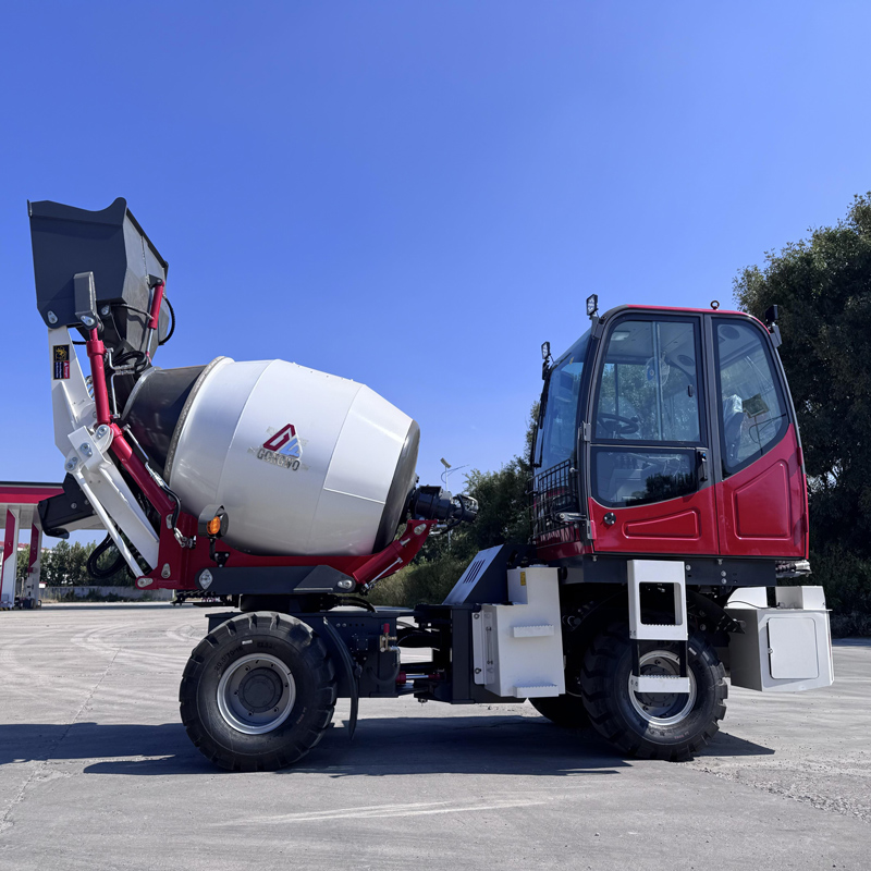 1 Cubic Concrete Mixer Truck    