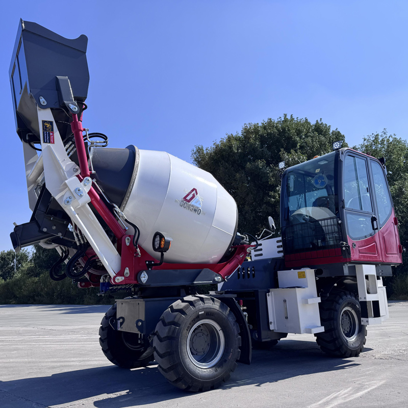 1 Cubic Concrete Mixer Truck    