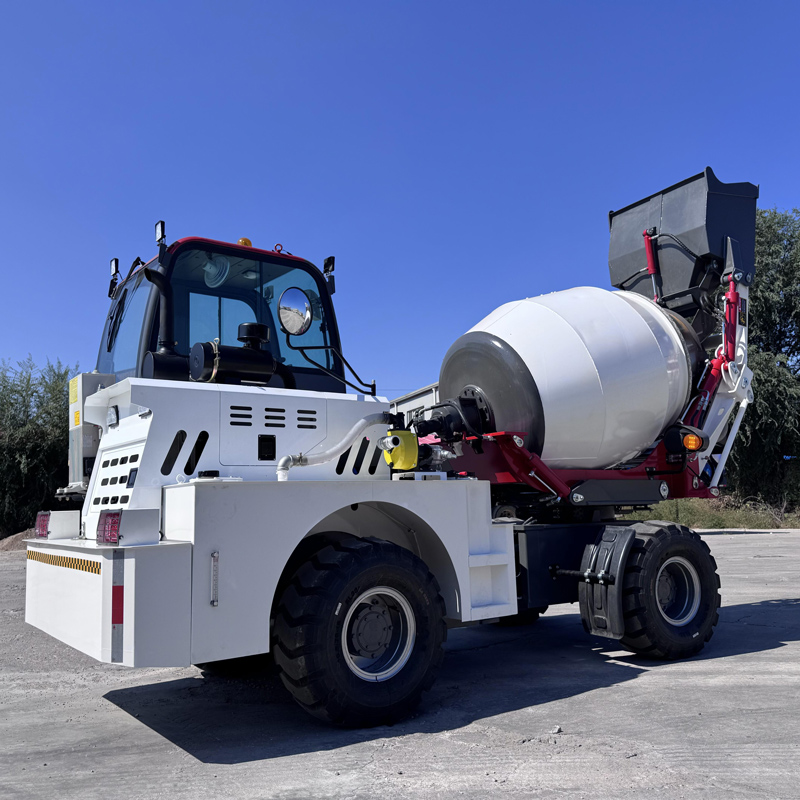 1 Cubic Concrete Mixer Truck    