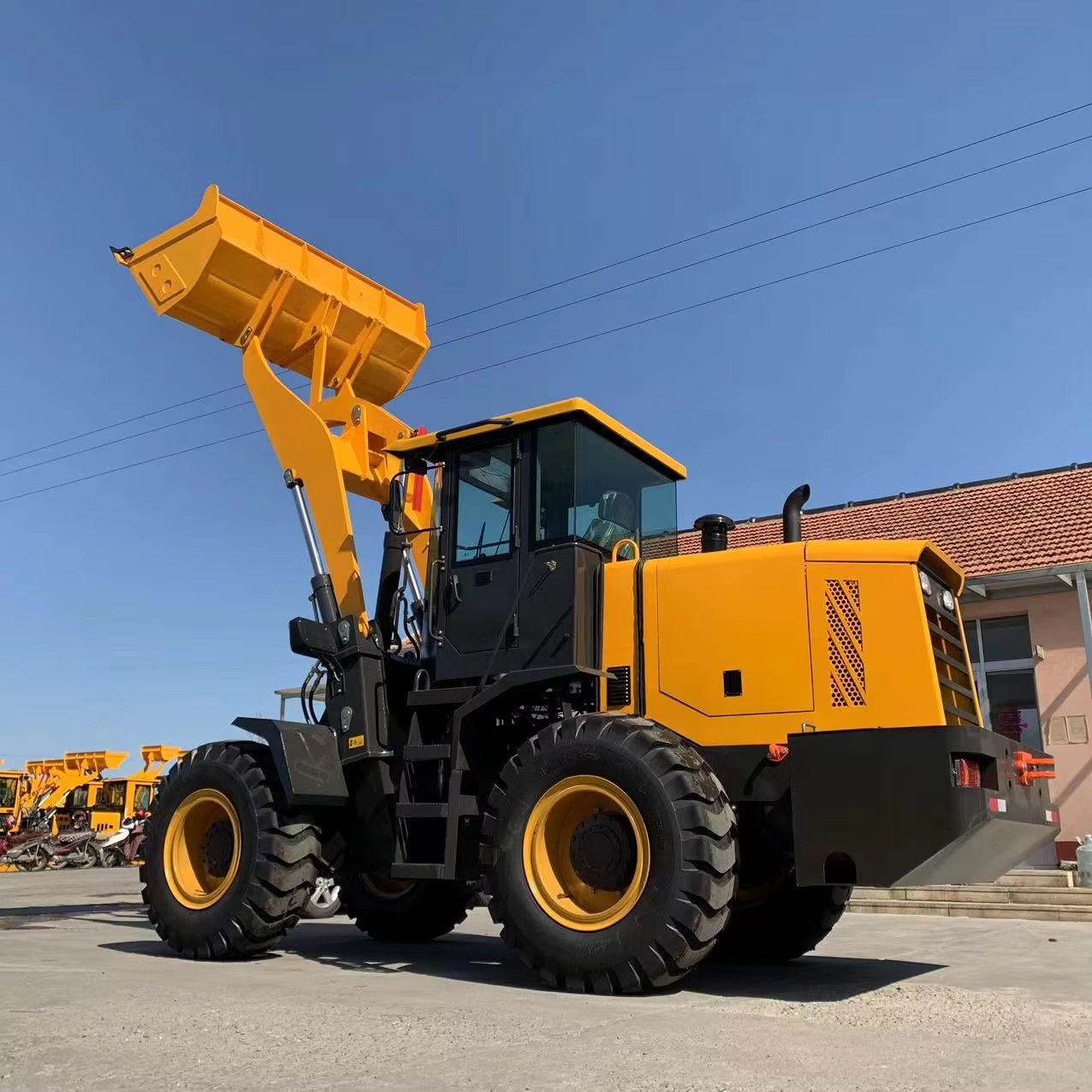 8.5-ton wheeled excavator
