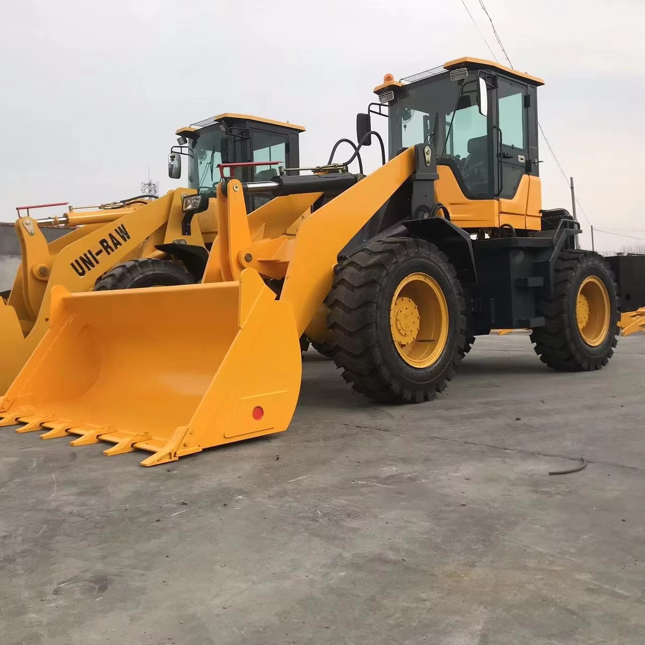 8.5-ton wheeled excavator