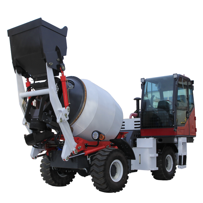 1.5 m³ concrete mixer truck