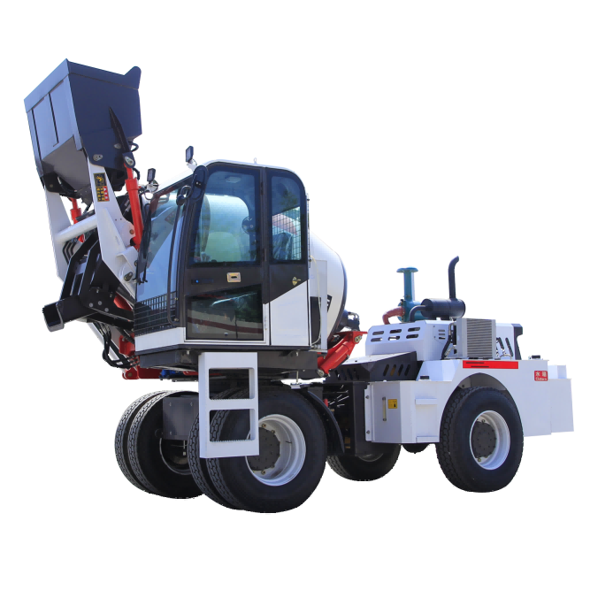 1 m³ concrete mixer truck