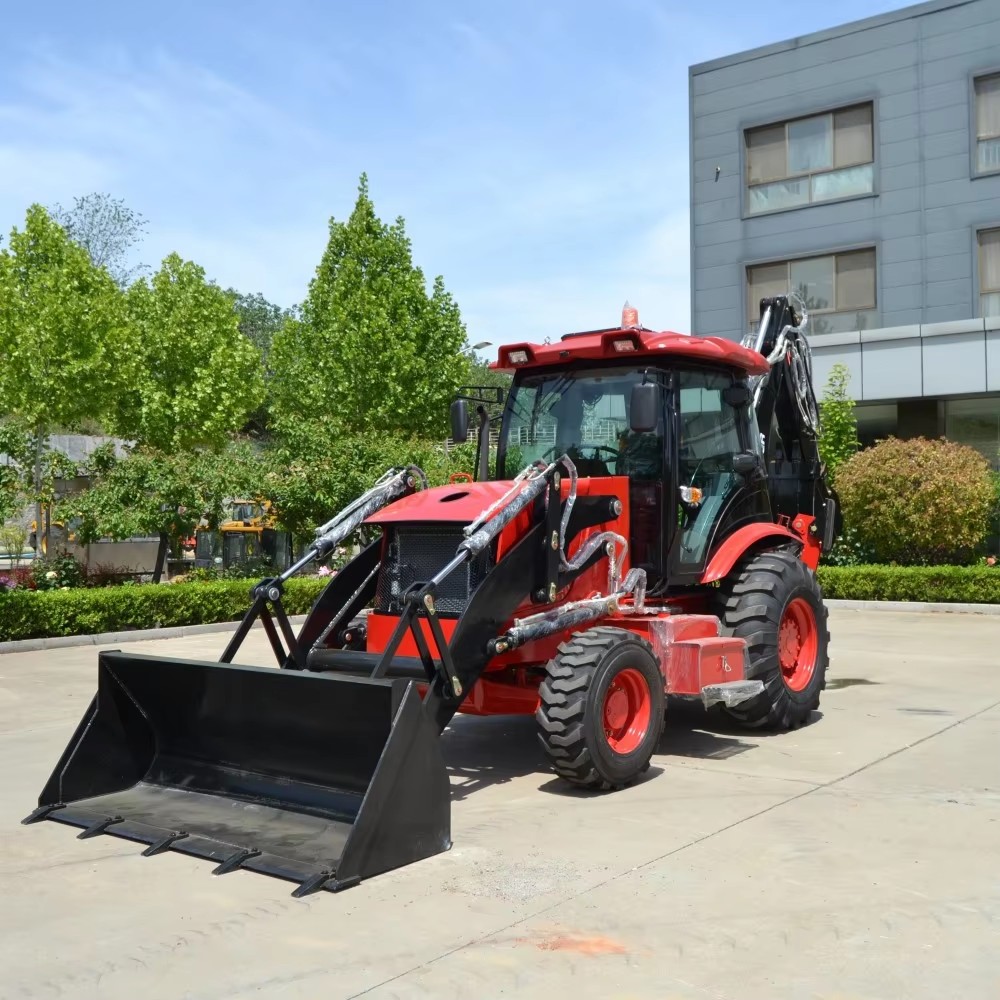 8-ton backhoe loader