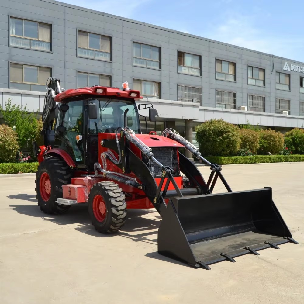 8-ton backhoe loader