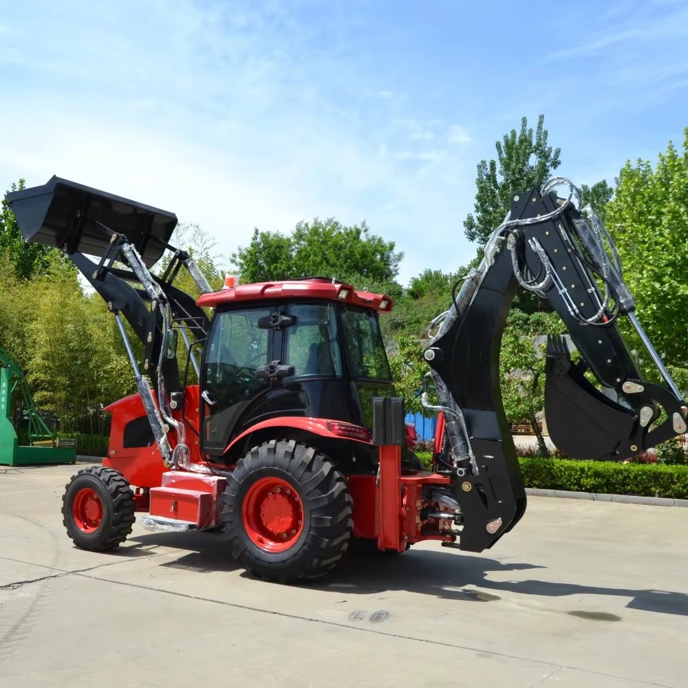 8-ton backhoe loader