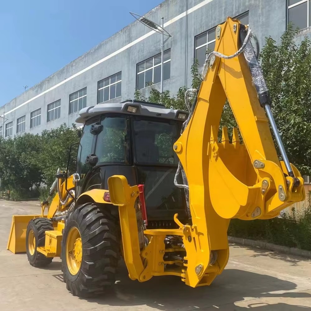 8-ton backhoe loader