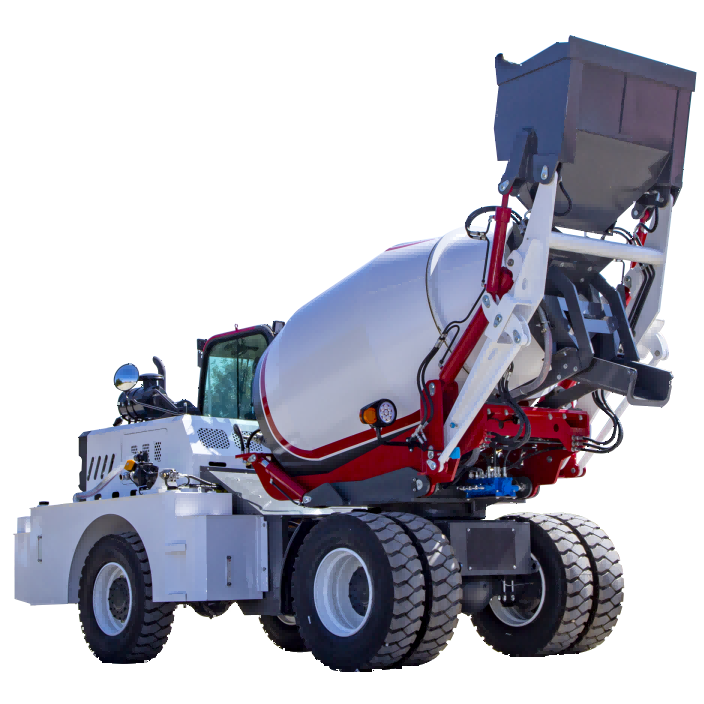 1 m³ concrete mixer truck