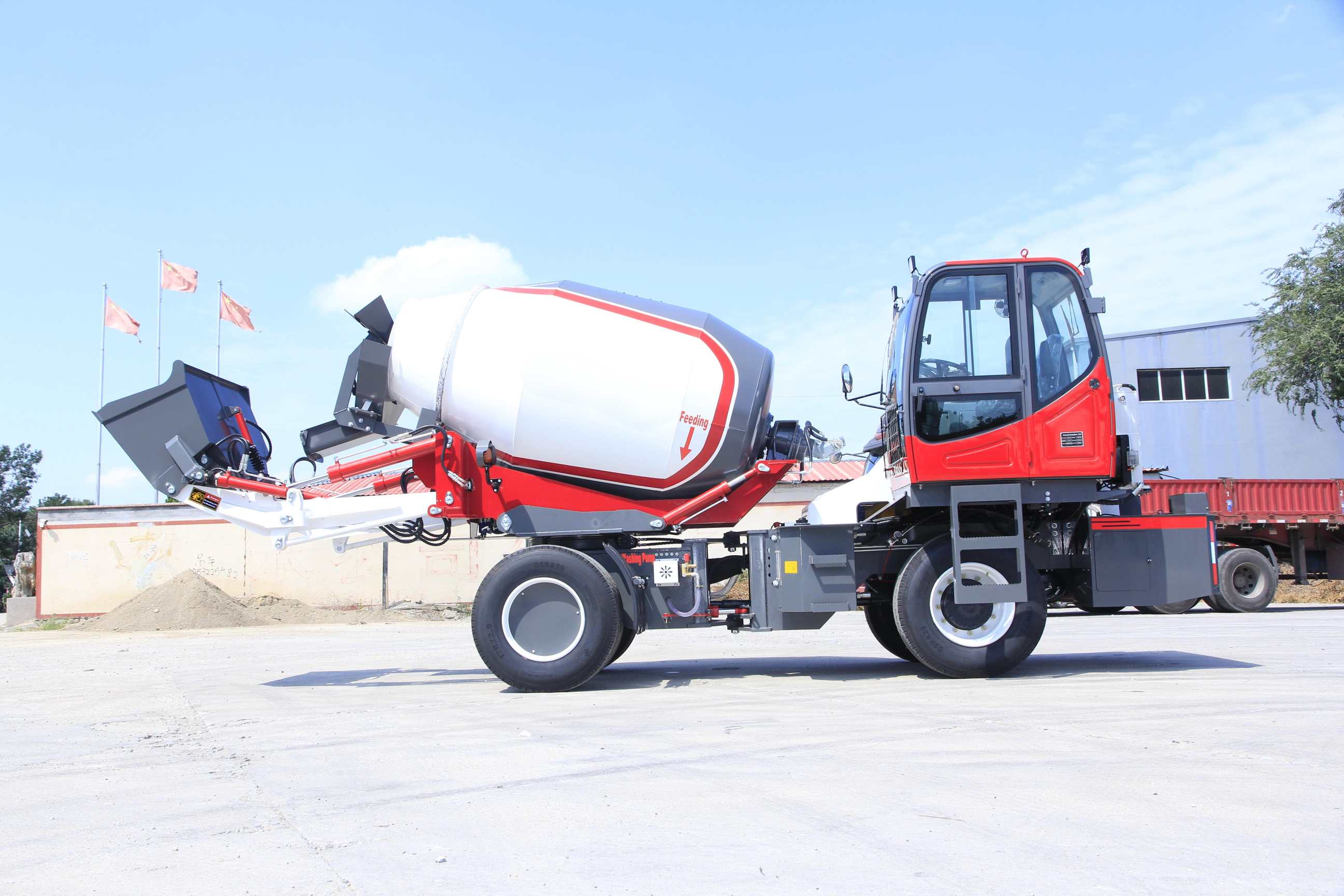 6.5m³ concrete mixer truck
