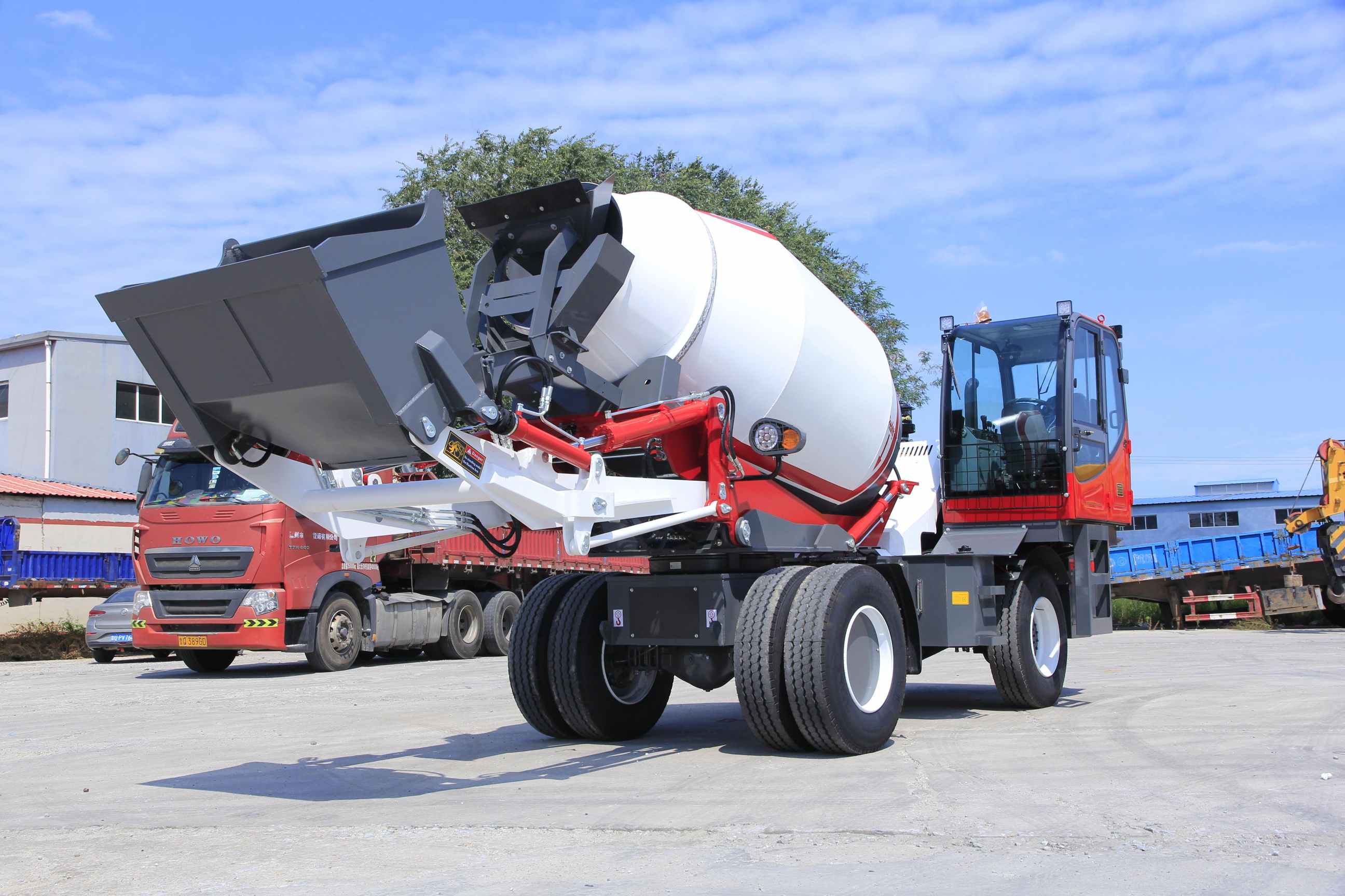 6.5m³ concrete mixer truck