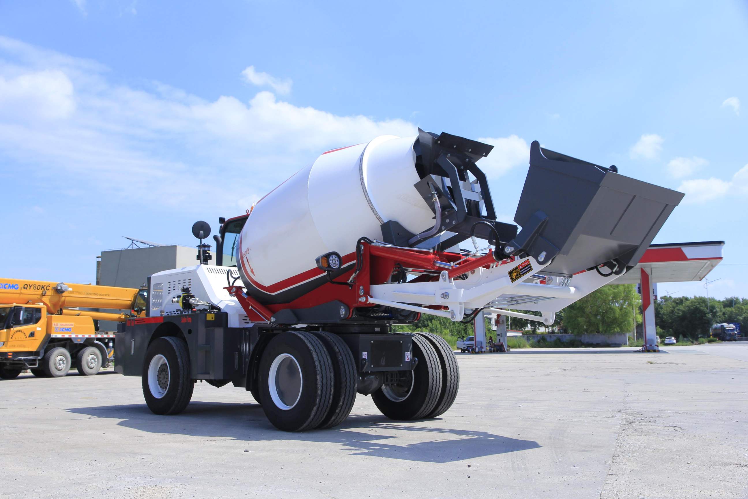 7.5m³ concrete mixer truck