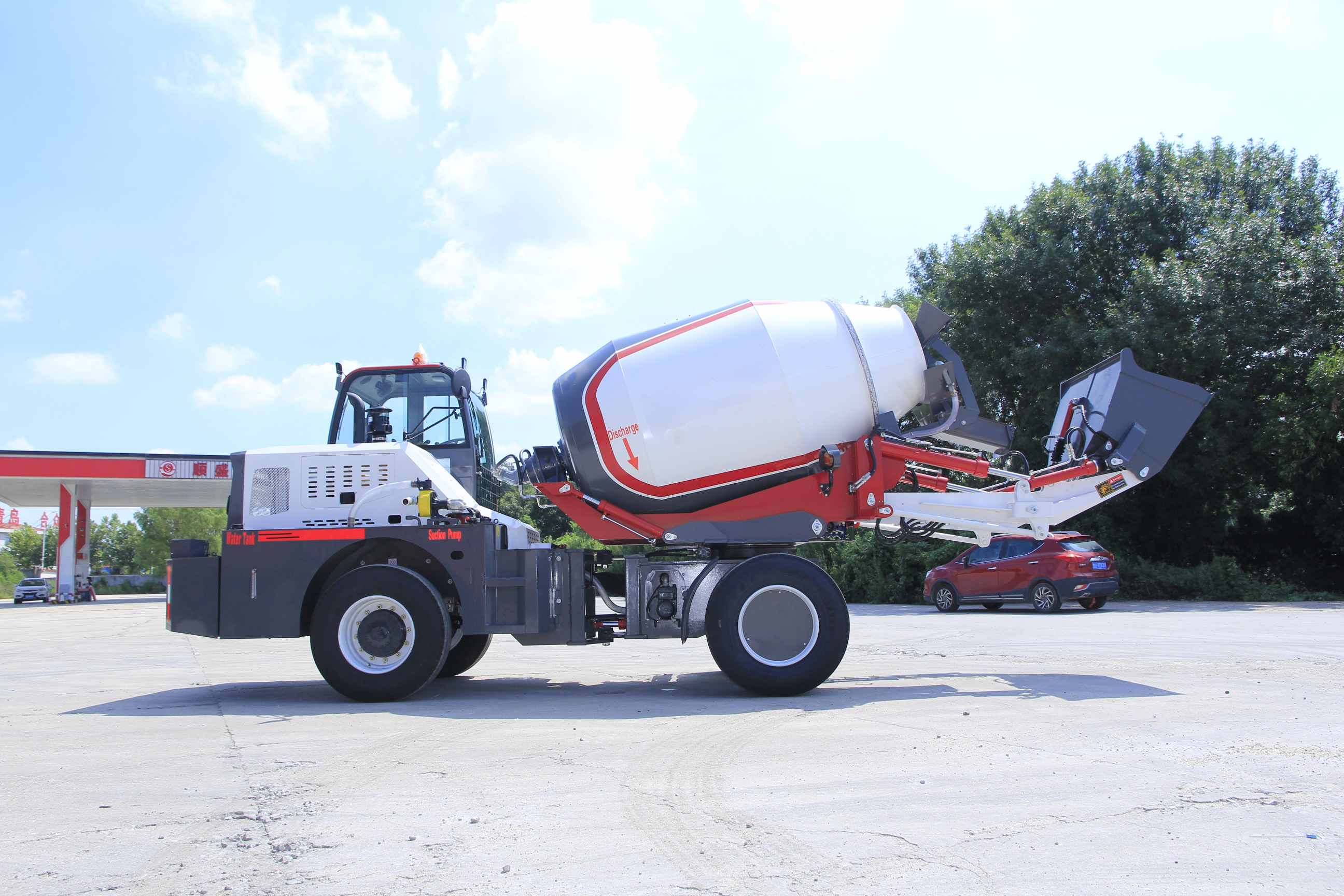 7.5m³ concrete mixer truck