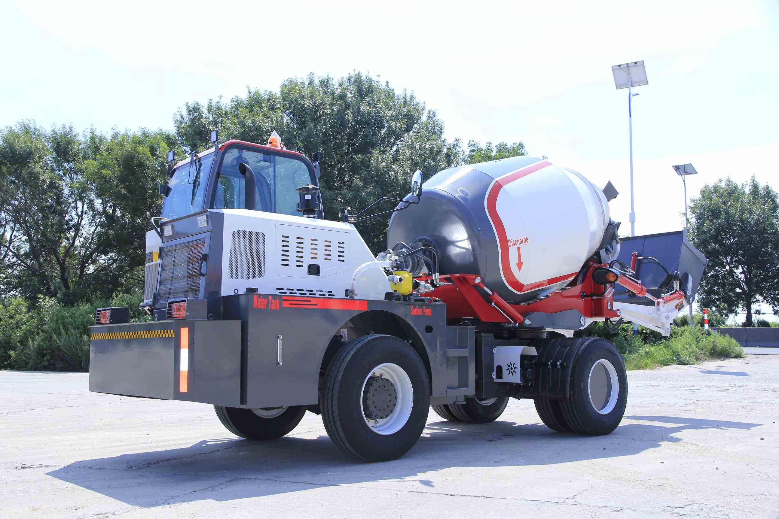 7.5m³ concrete mixer truck