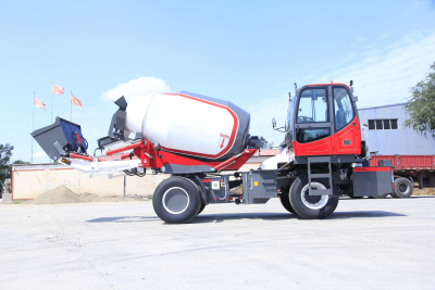 2.5 m³ concrete mixer truck