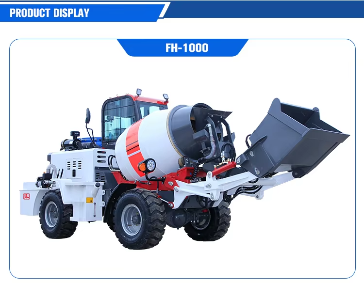 1 Cubic Concrete Mixer Truck 1 Cubic Concrete Mixer Truck