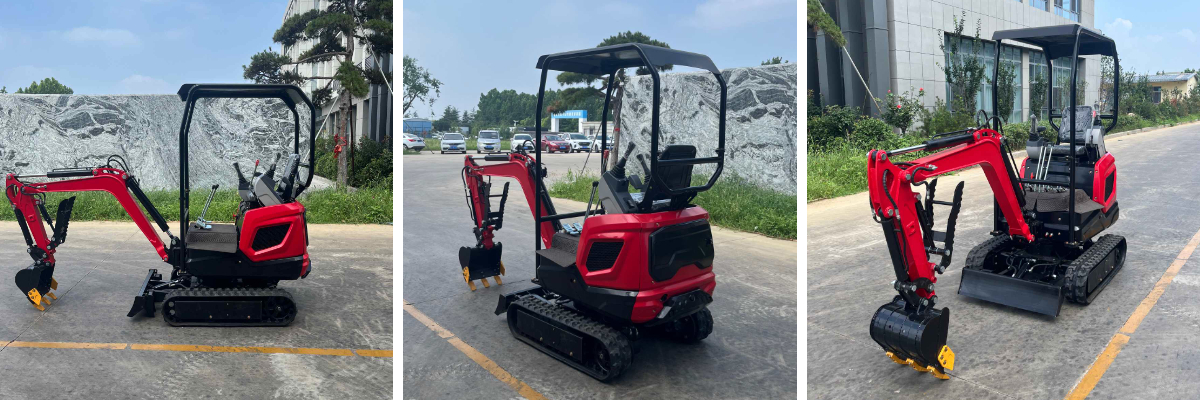 1 ton mini excavator