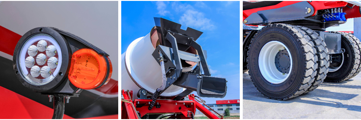 5.5-cubic-meter mixer truck