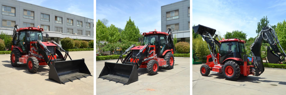 8-ton backhoe loader