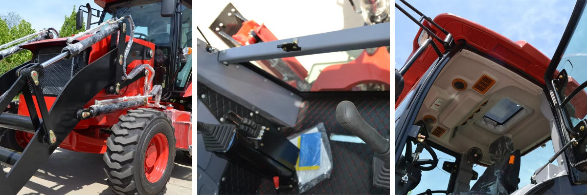 8-ton backhoe loader