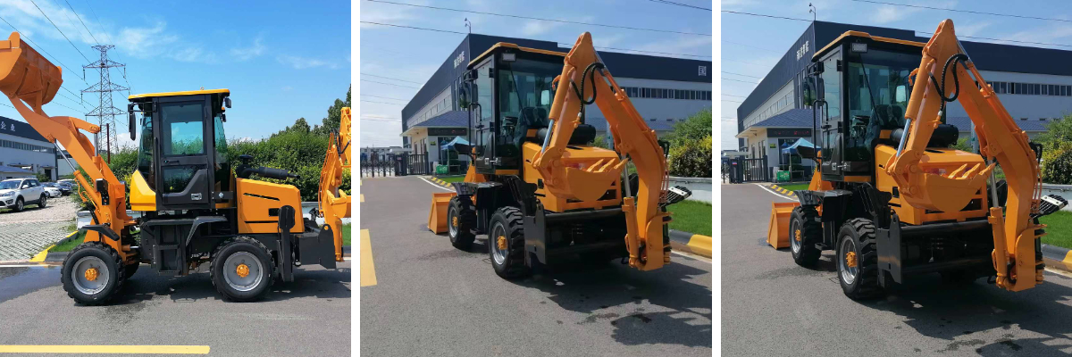2.5-ton backhoe loader