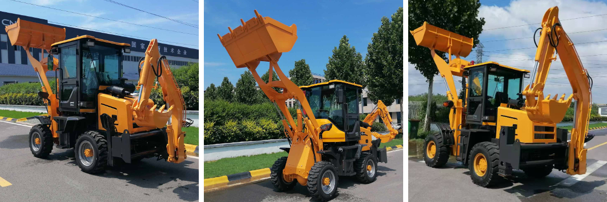 2.5-ton backhoe loader