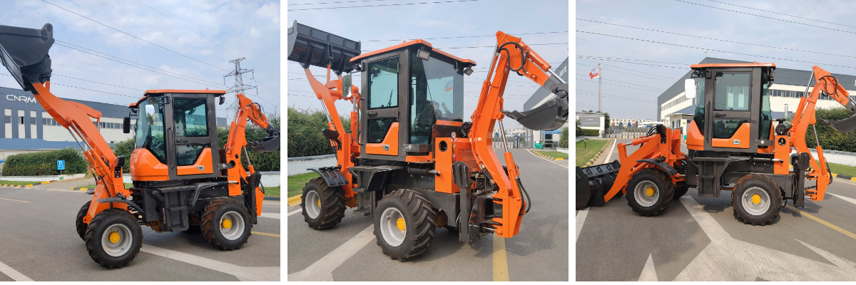 2.5-ton backhoe loader