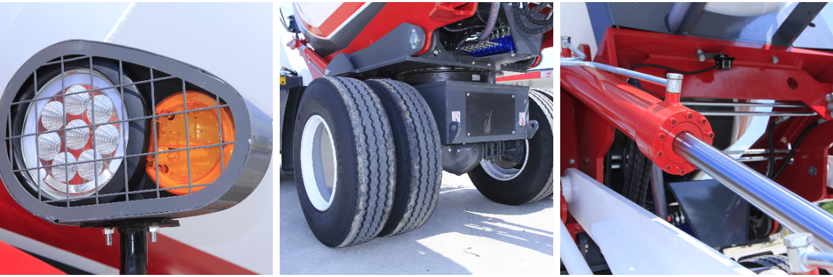 7.5m³ concrete mixer truck