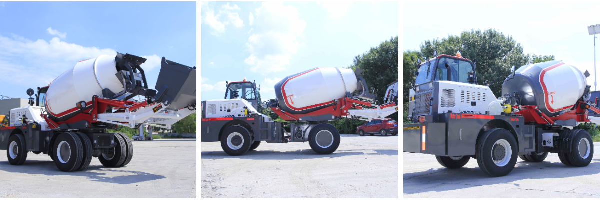 6.5m³ concrete mixer truck