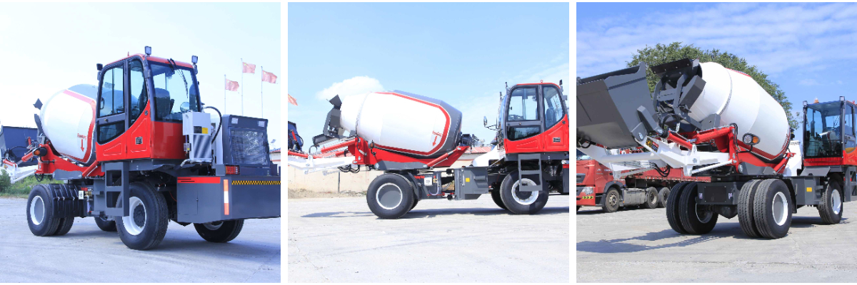 5.5 m³ concrete mixer truck
