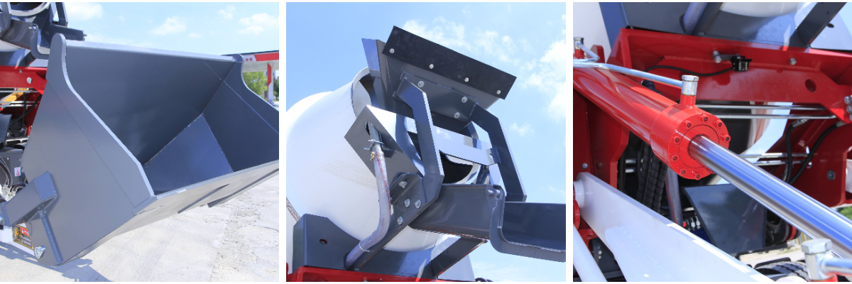 5.5 m³ concrete mixer truck