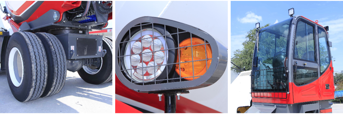 5.5 m³ concrete mixer truck