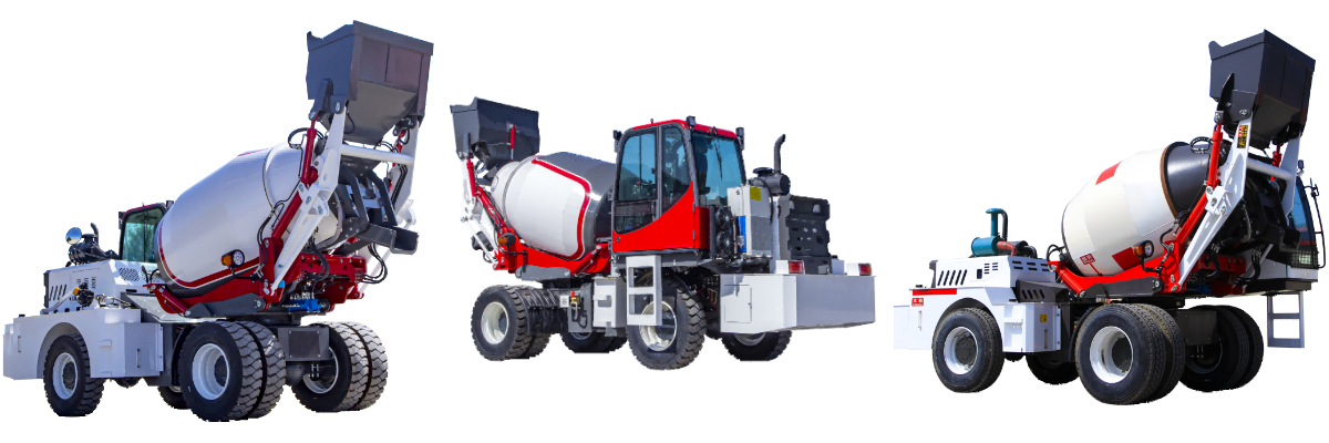 3.2 m³ concrete mixer truck