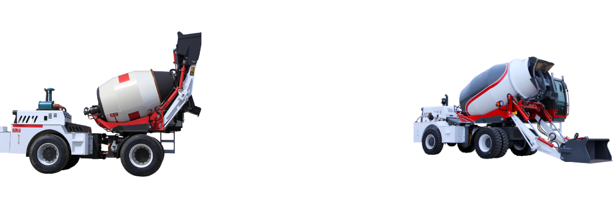 3.2 m³ concrete mixer truck