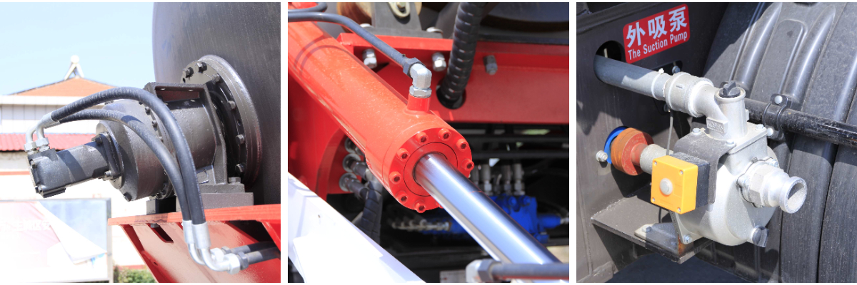 3.2 m³ concrete mixer truck