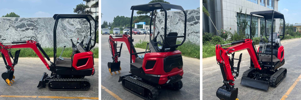 1 ton mini excavator
