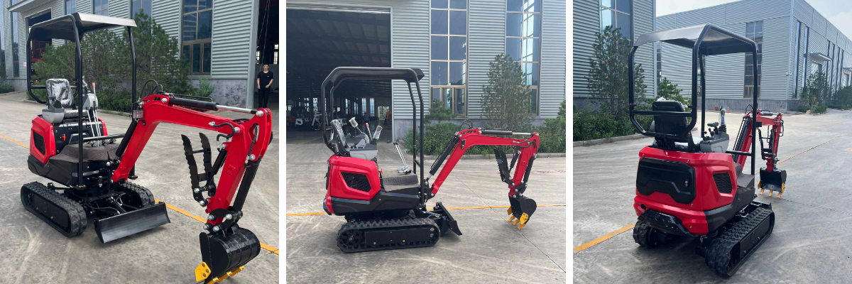 1 ton mini excavator