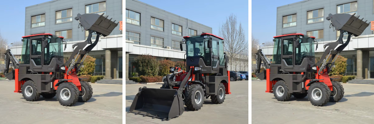 3.5-ton backhoe loader