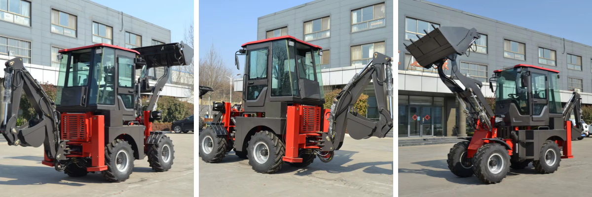 3.5-ton backhoe loader