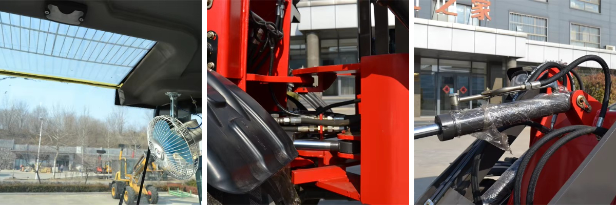 3.5-ton backhoe loader