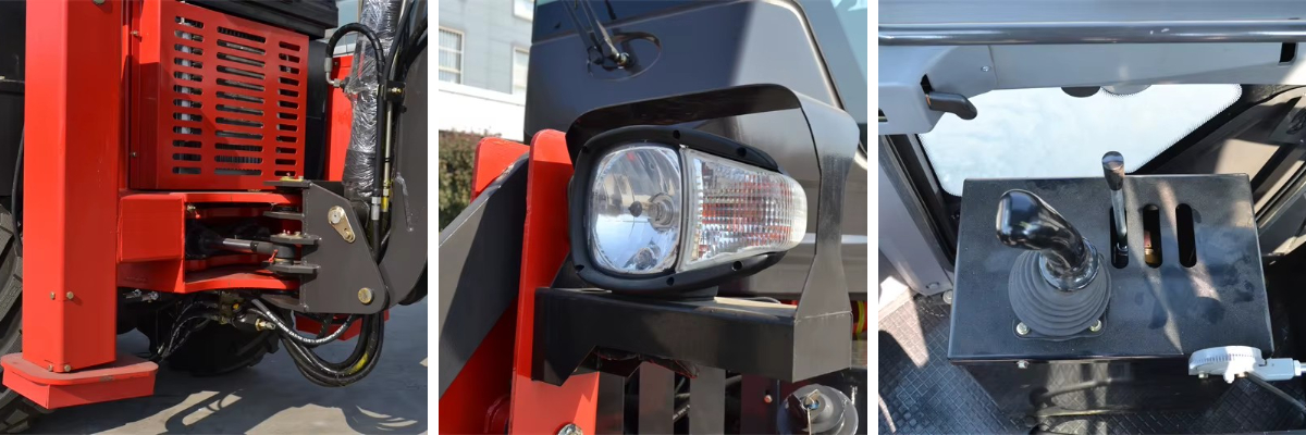 3.5-ton backhoe loader