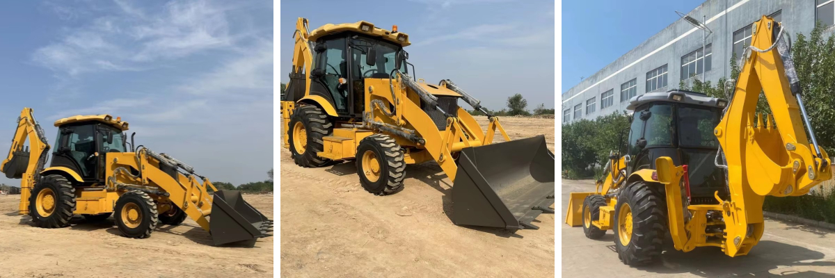 8-ton backhoe loader