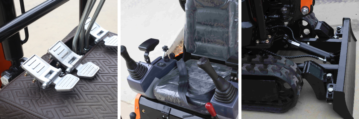 1.2 ton mini excavator