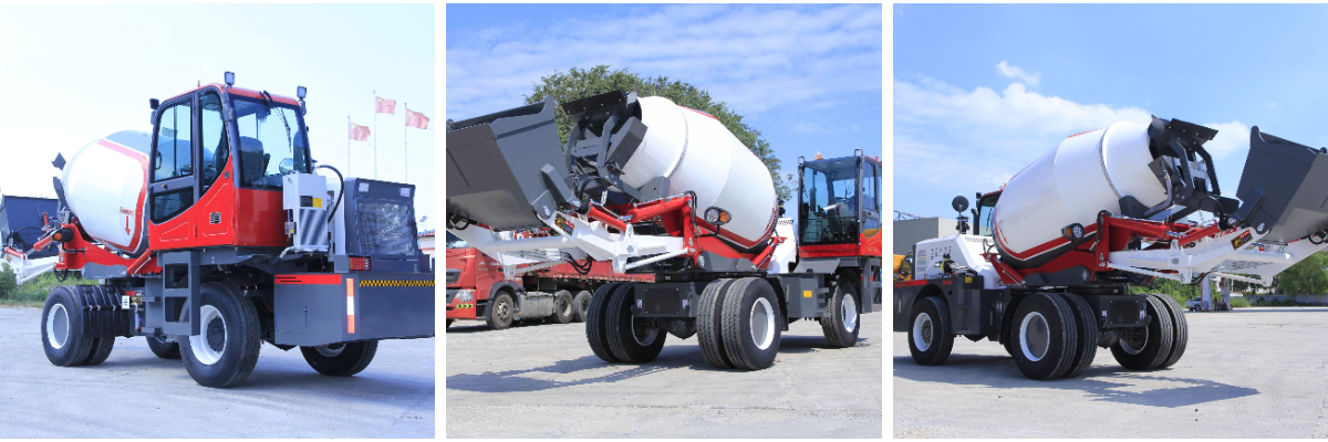 4.5-cubic-meter mixer truck