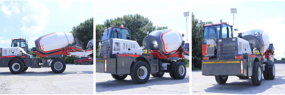 4.5-cubic-meter mixer truck